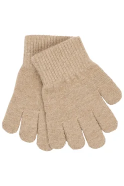 Mikk-Line Magiska Handskar, 3-pack - Beige Melange-Melange Denver-Brown Melange