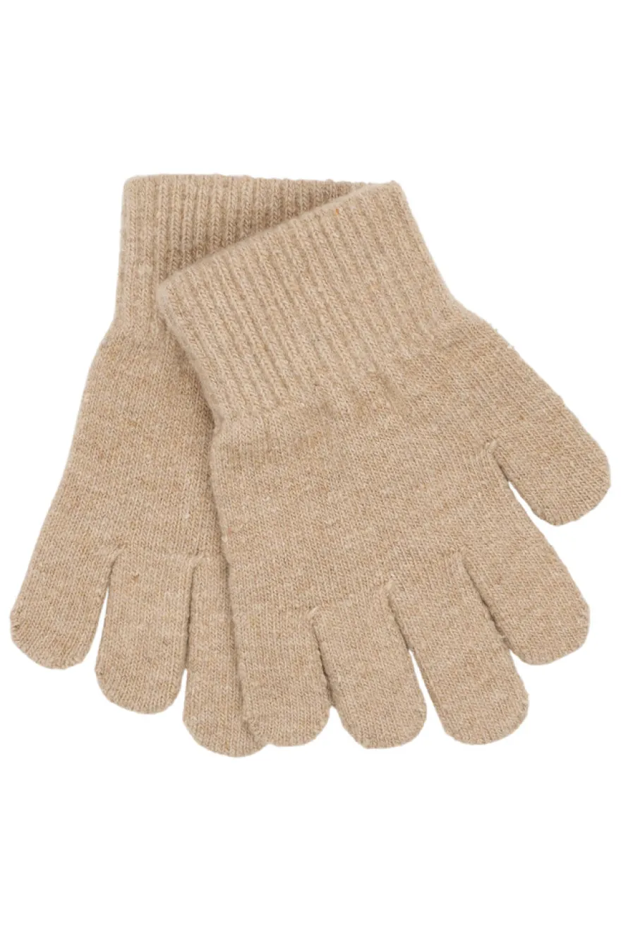 Mikk-Line Magiska Handskar, 3-pack - Beige Melange-Melange Denver-Brown Melange