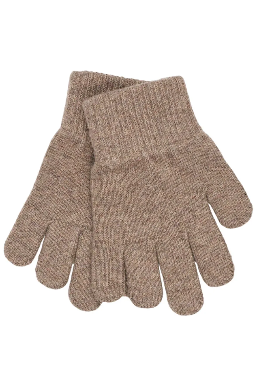 Mikk-Line Magiska Handskar, 3-pack - Beige Melange-Melange Denver-Brown Melange