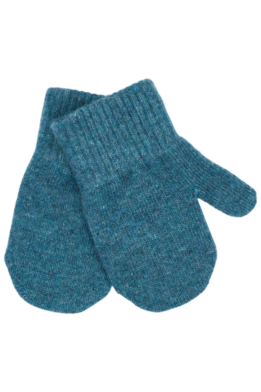 Mikk-Line Magiska Vantar, 3-pack - Blue Mirage-Kombu Green-Coffee Bean