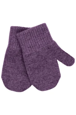 Mikk-Line Magiska Vantar, 3-Pack Med Lurex - Plum Perfect-Catawaba Grape-Purple Sage