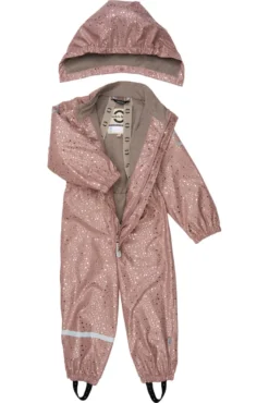 Mikk-Line Regnoverall M. Fleece - Foil Dot