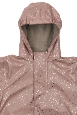 Mikk-Line Regnställ m. Fleece - Foil Dot