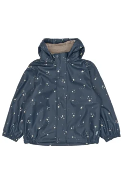 Mikk-Line Regnställ m. Fleece - Star Sky