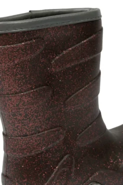 Mikk-Line Termostövlar Glitter - French Roast