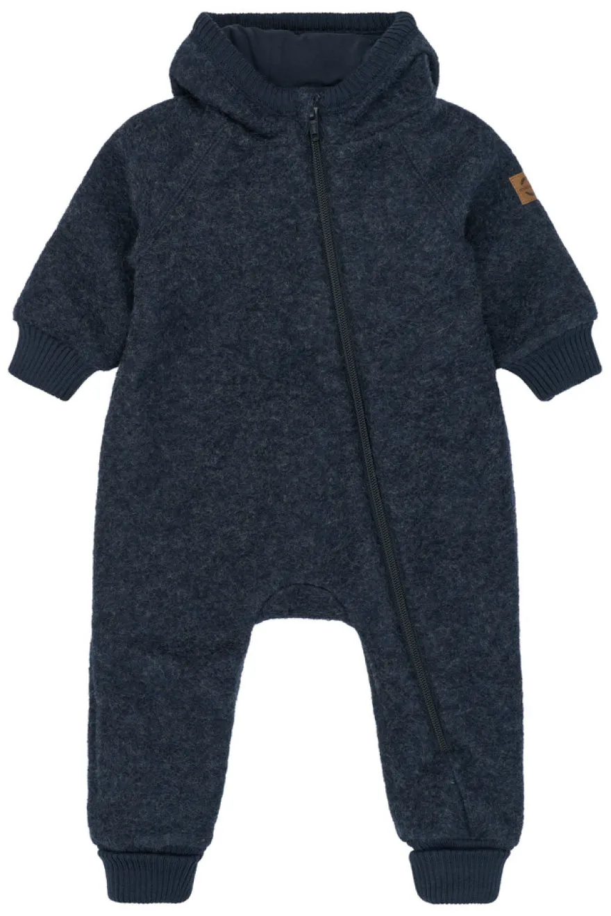 Mikk-Line Ull Overall m. Öron - Blue Nights