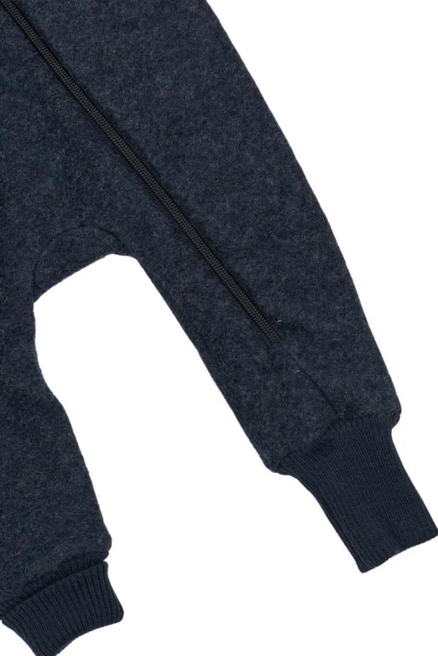 Mikk-Line Ull Overall m. Öron - Blue Nights