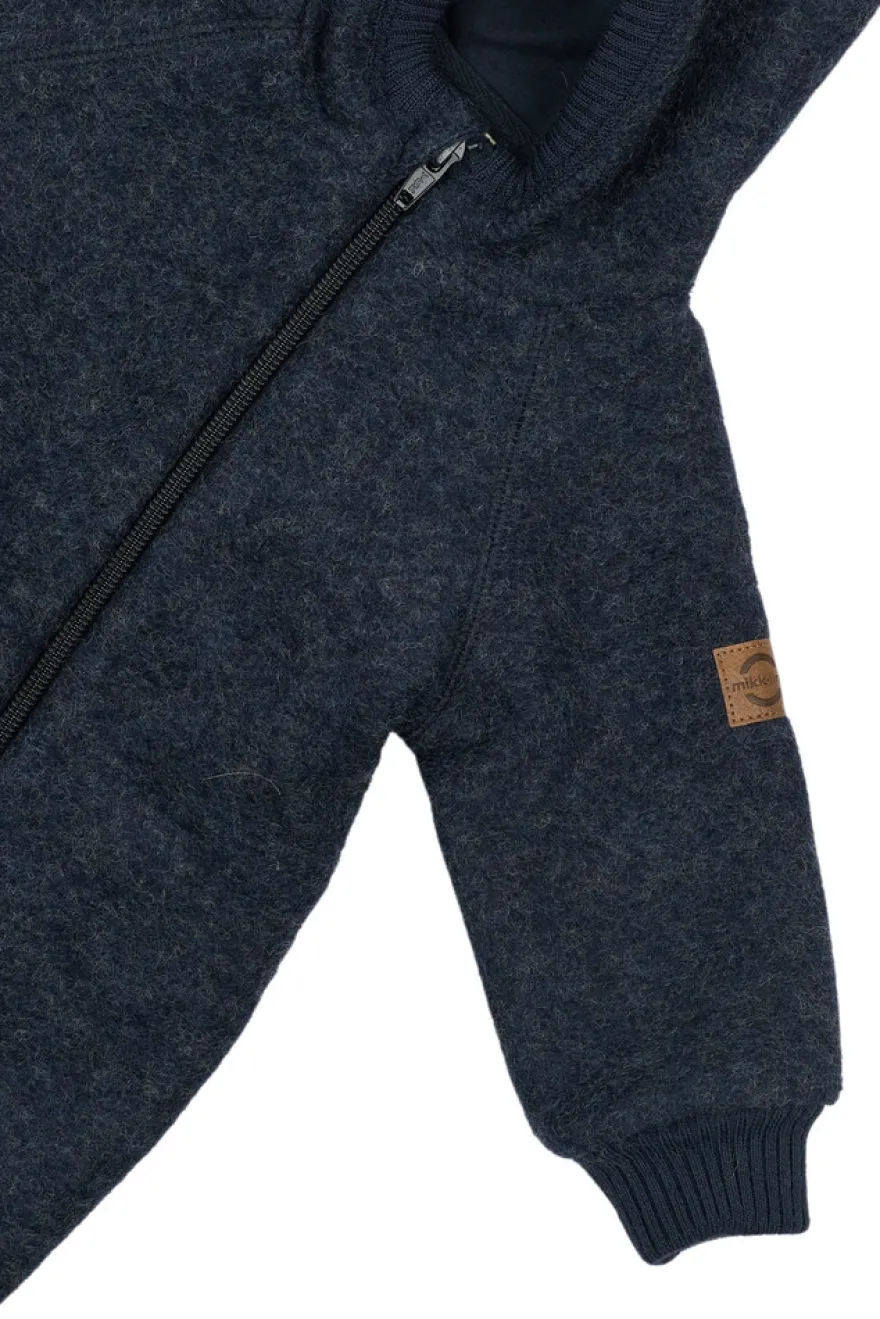 Mikk-Line Ull Overall m. Öron - Blue Nights