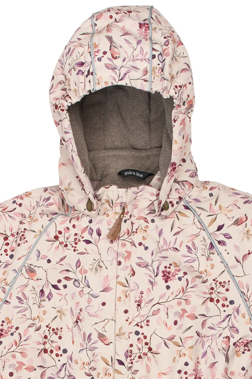 Mikk-Line Vinteroverall - Berries & Birds