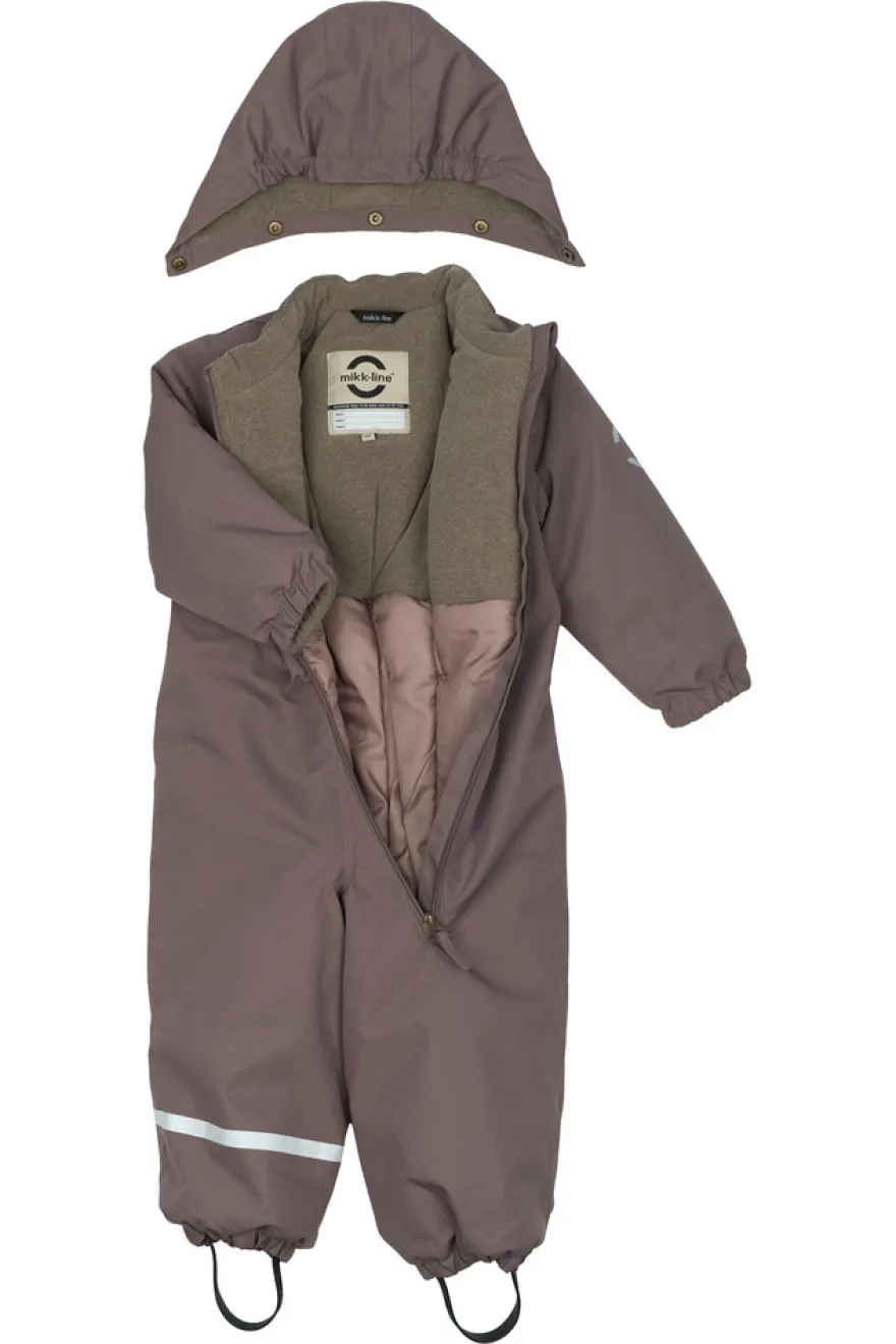 Mikk-Line Vinteroverall Solid - Sparrow