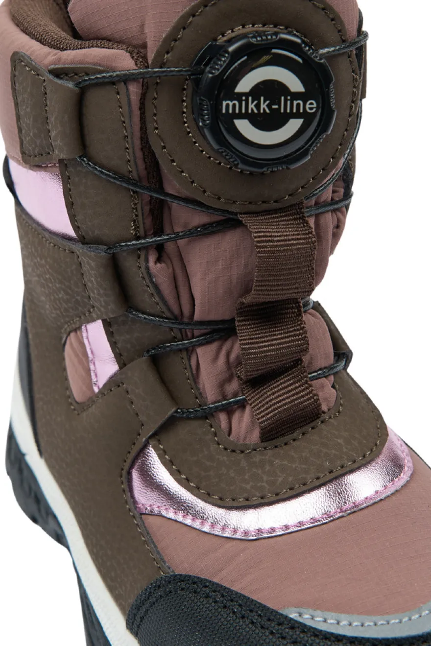 Mikk-Line Vinterstövlar Tex Spin - Twillight Mauve