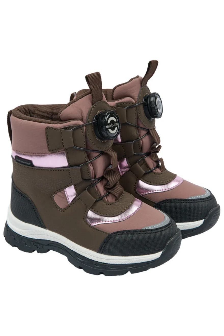 Mikk-Line Vinterstövlar Tex Spin - Twillight Mauve
