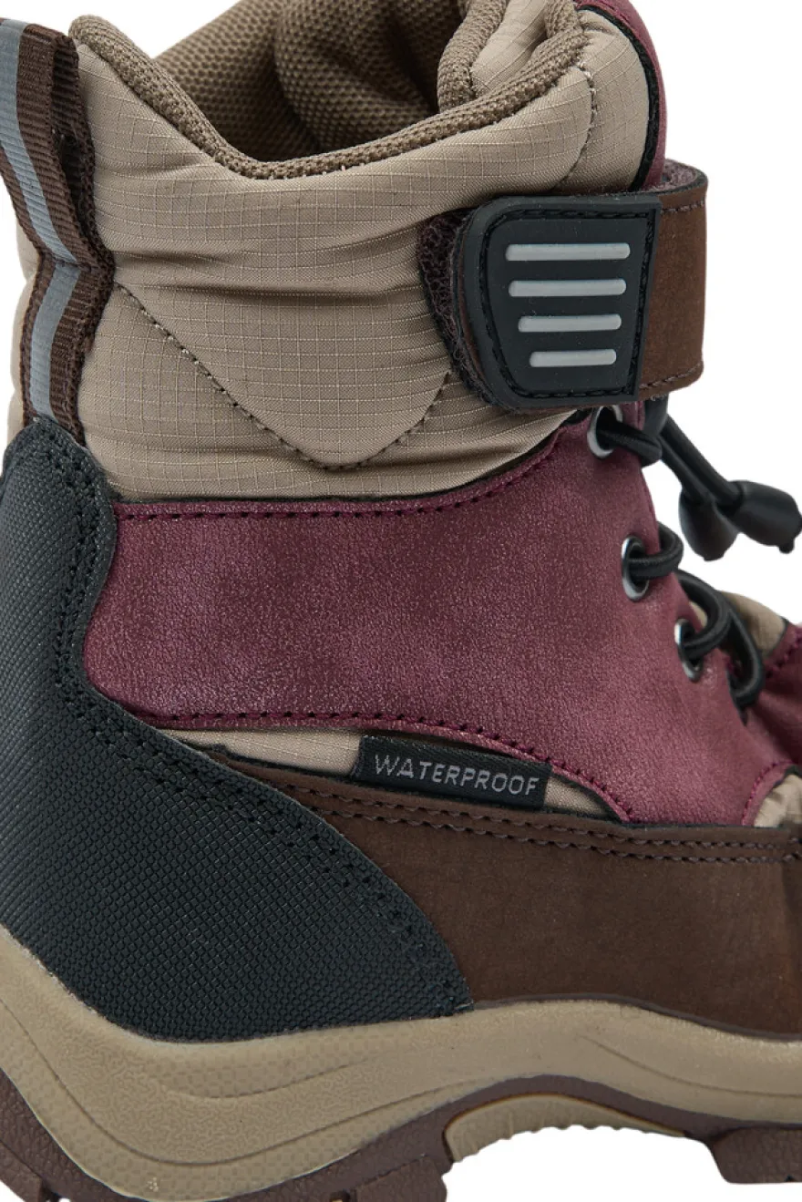 Mikk-Line Vinterstövlar Tex Velcro - Chinchilla