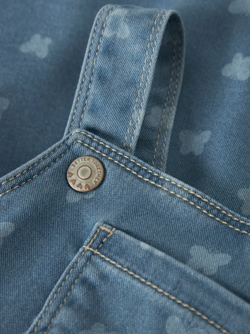 Mille Denim Klänning - Light Blue Denim