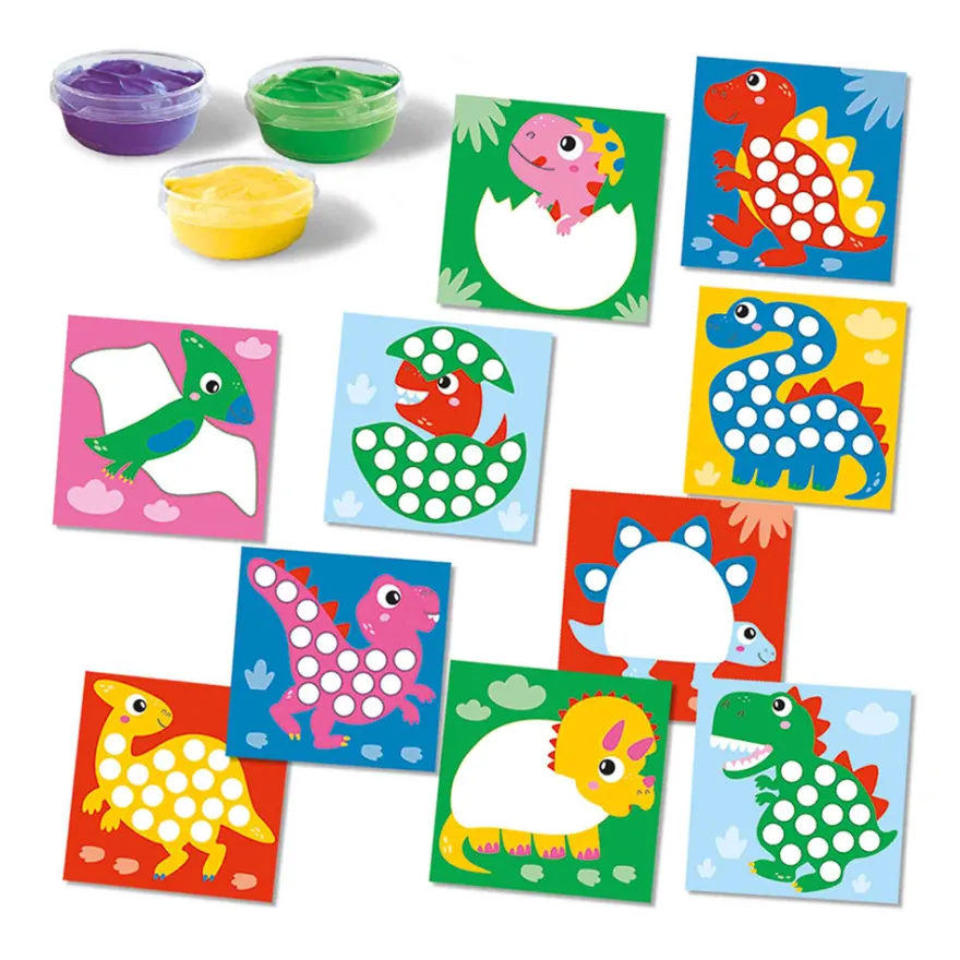 Min Första - Fingerfärg Dinosaurier