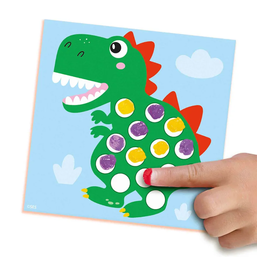 Min Första - Fingerfärg Dinosaurier