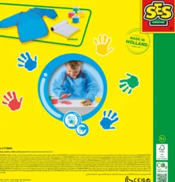 Min Första - Fingerfärg med Förkläde