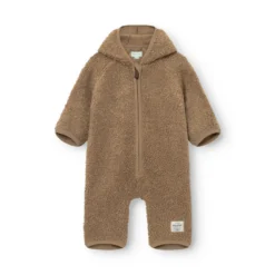 Mini A Ture Matadel Teddyfleece Jumpsuit - Otter Brown