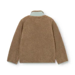 Mini A Ture Matalinur Teddyfleece Jacka - Otter Brown