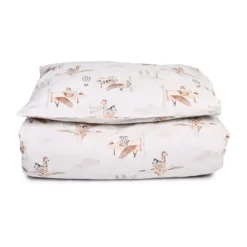 Mini Drerams Påslakan Flying Friends Spjälsäng - Off White