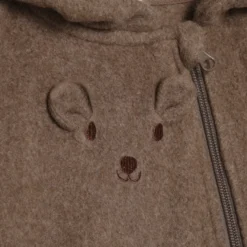 Minymo Fleeceoverall - Chocolate Chip