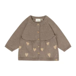 Minymo Kofta - Dark Brown Melange