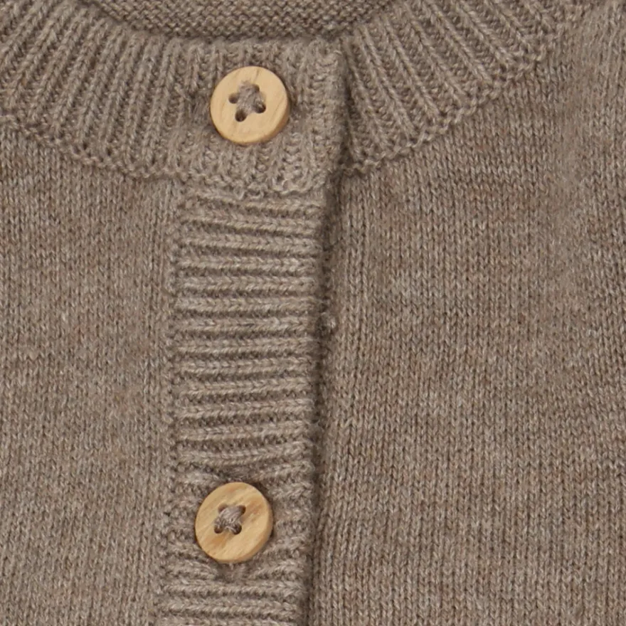 Minymo Kofta - Dark Brown Melange