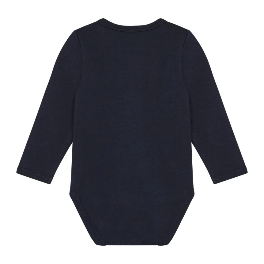 Minymo Långärmad Body - Dark Sapphire