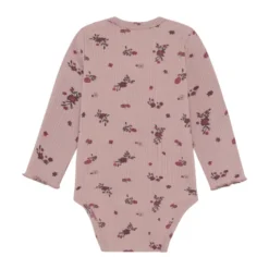 Minymo Långärmad Rib Body - Fawn