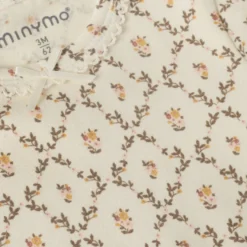 Minymo Långärmad Rib Body - Seedpearl