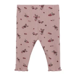 Minymo Rib Leggings - Fawn