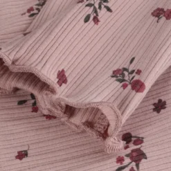 Minymo Rib Leggings - Fawn