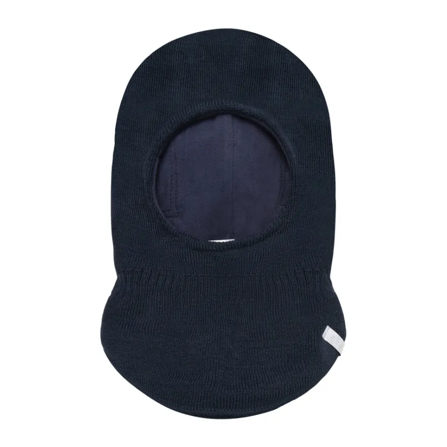 Minymo Stickad Balaclava - Dark Sapphire