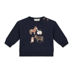 Minymo Sweatshirt - Dark Sapphire