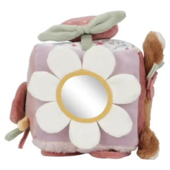 Mjuk Aktivitetskub Fairy Garden - Rosa