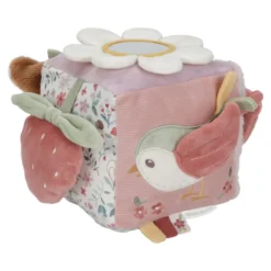 Mjuk Aktivitetskub Fairy Garden - Rosa