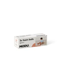 Modu 3x Skumbollar - Burnt Orange / Dusty Green