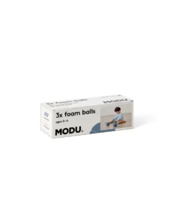 Modu 3x Skumbollar - Deep Blue / Sky Blue
