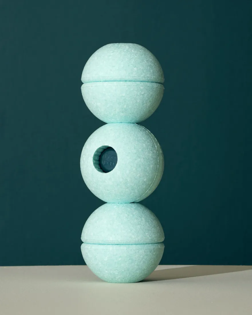 Modu 3x Skumbollar - Ocean Mint / Forest Green