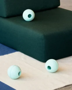Modu 3x Skumbollar - Ocean Mint / Forest Green