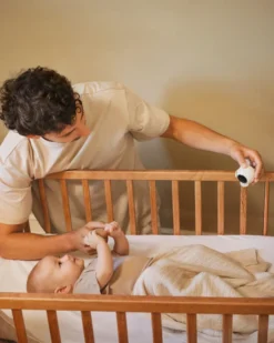 Moonboon Smart Baby Monitor Med Kamera - Vit