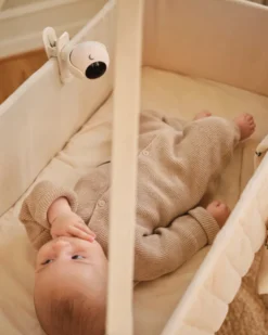 Moonboon Smart Baby Monitor Med Kamera - Vit
