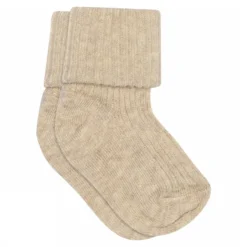 MP Denmark Baby Ankelstrumpor - Beige Melange