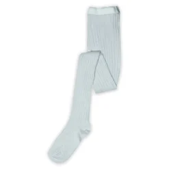 MP Denmark Basic Rib Strumpbyxor - Light Blue