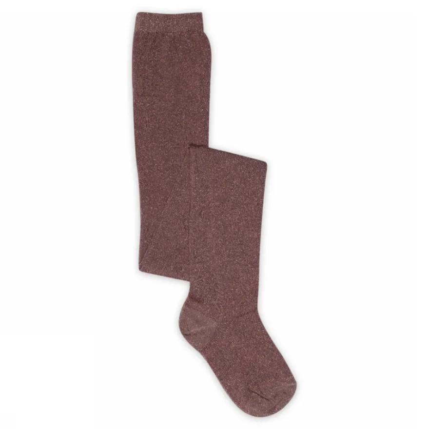 MP Denmark Glitterstrumpbyxor - Rose Taupe