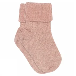 MP Denmark Ida Glitterstrumpor - Silver Pink