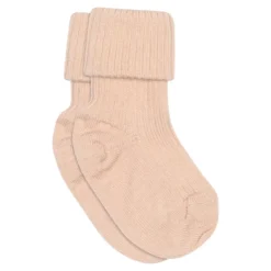 MP Denmark Ullankelstrumpor Rib - Rose