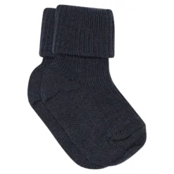 MP Denmark Ullankelstrumpor Rib - Navy