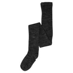 MP Denmark Ullstrumpbyxor Ribbade - Dark Grey Melange