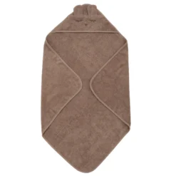 Müsli Badhandduk M. Huva Öron I Eko-bomull - Walnut - 80×80 Cm